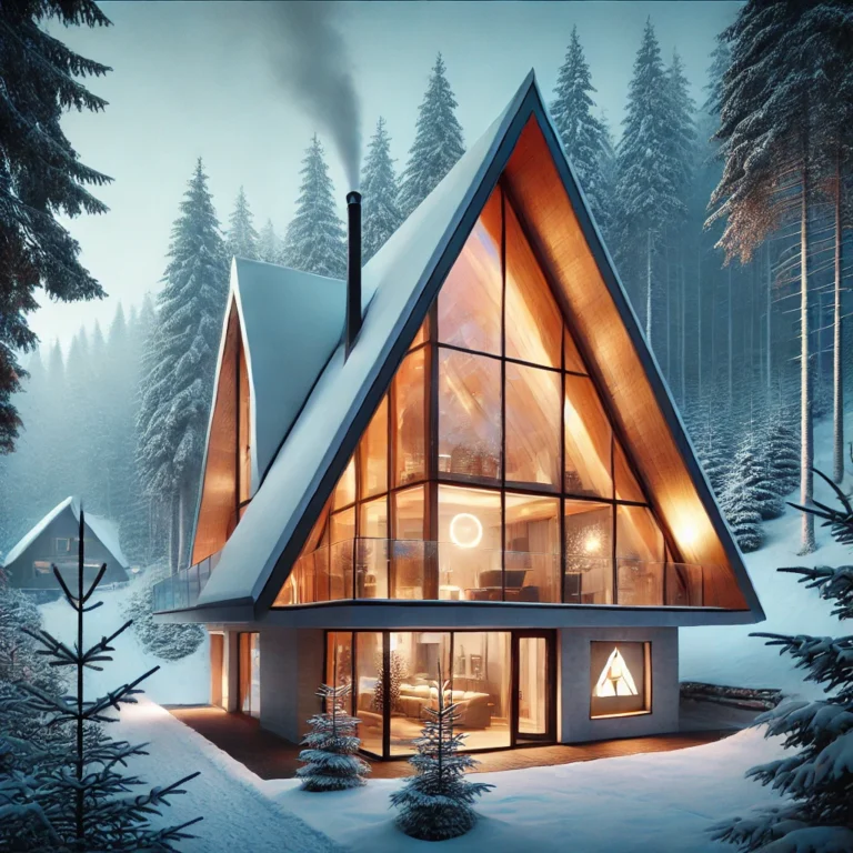 chalet-en-triangle